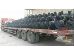 發往港口的800長螺旋鉆桿